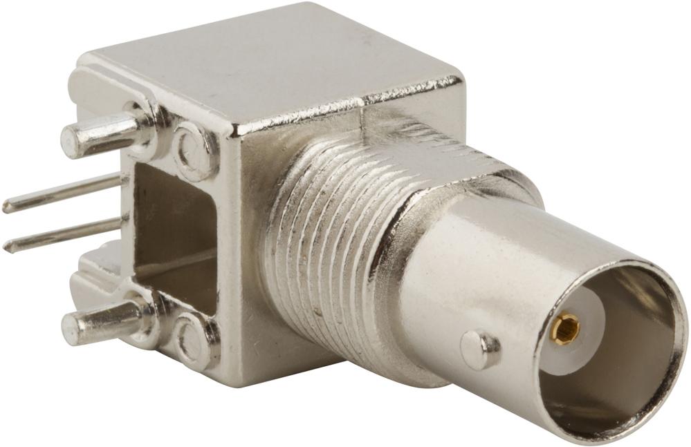 Amphenol RF-031-5640 RF-Steckverbinder Conn BNC 0Hz to 1GHz 50Ohm Solder RA Thru-Hole RCP Gold