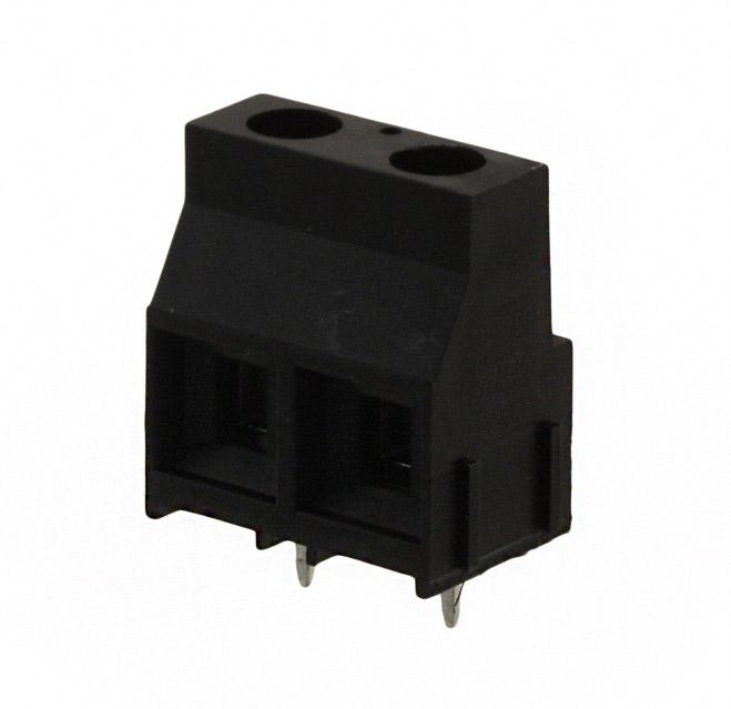 Amphenol-ESPM02200 Connector Terminal Blocks Conn Terminal Block 2 POS 9.52mm Solder ST Thru-Hole 30A