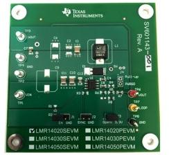 Texas Instruments-LMR14020SEVM Cartes et kits de développement de gestion de la puissance LMR14020S DC to DC Converter and Switching Regulator Chip 3.3V/5V Output Evaluation Board