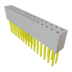Conn Socket Strip SKT 32 POS 2.54mm Solder ST Top Entry Thru-Hole Bulk