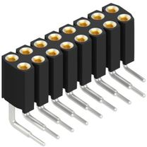 Fischer Elektronik-BL 8 16 Cabezales del conector y receptáculos PCB Conn Socket Strip SKT 16 POS 2.54mm Solder