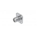 Radiall-R125501001 RF-Steckverbinder Conn SMA 0Hz to 18GHz 50Ohm ST Panel Mount RCP Gold Over Nickel