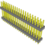 Conn Board Stacker HDR 40 POS 2.54mm Solder ST Top Entry Thru-Hole Bulk