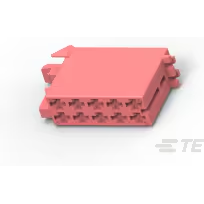 TE Connectivity-962190-1 Custodia filo connettore dedicato Conn Housing RCP 10 POS 6mm Crimp ST Cable Mount Black Carton