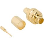 Conn SMA 0Hz to 12.4GHz 50Ohm Solder ST Cable Mount PL Gold