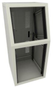 Hammond Manufacturing-RS4931BK1 Cajas, compartimentos y anaqueles Black Steel Rack Mount Console Enclosure