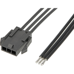 Cable Assembly UL 10002 0.3m 18AWG Wire to Board 3 POS M Crimp Bag