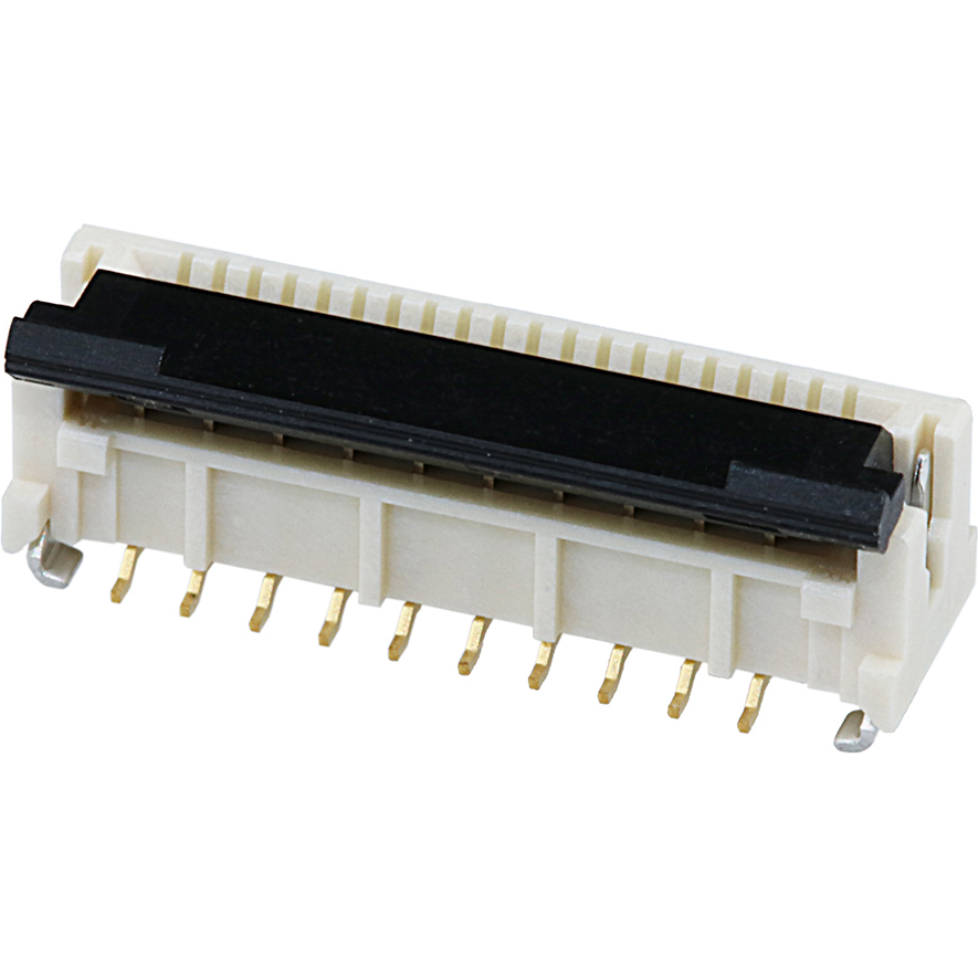 Molex-5019512050 FFC-FPC 连接器 Conn FFC/FPC Connector SKT 20 POS 0.5mm Solder ST SMD Easy-On™ T/R