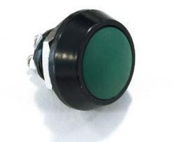 Bulgin Components PLC-MMP0120/ABKS Interruttore a pressione Switch Push Button N.O. SPST Dome 2A 36VDC Momentary Panel Mount Solder Tab