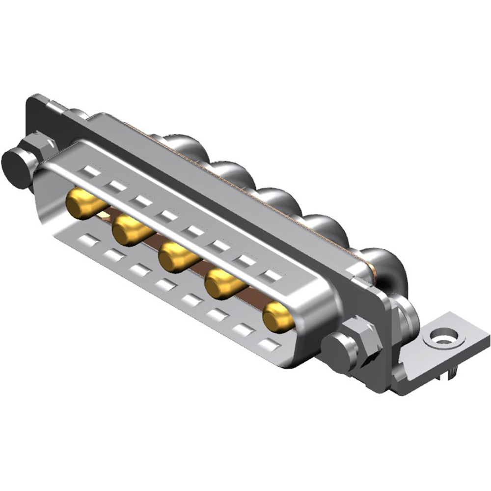 Molex-1731070300 Raccordement D ultra-miniaturisé Conn Combo D-Sub M 5Power POS 6.35mm Solder RA Thru-Hole 5 Terminal 1 Port FCT Products Carton