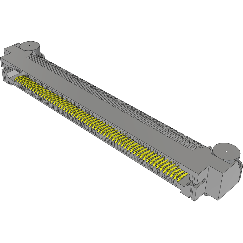 Samtec-ERF8-060-01-S-D-RA-TR Steckverbinderleisten und Leiterplattenbuchsen Conn Micro High Speed Socket Strip SKT 120 POS 0.8mm Solder RA SMD T/R