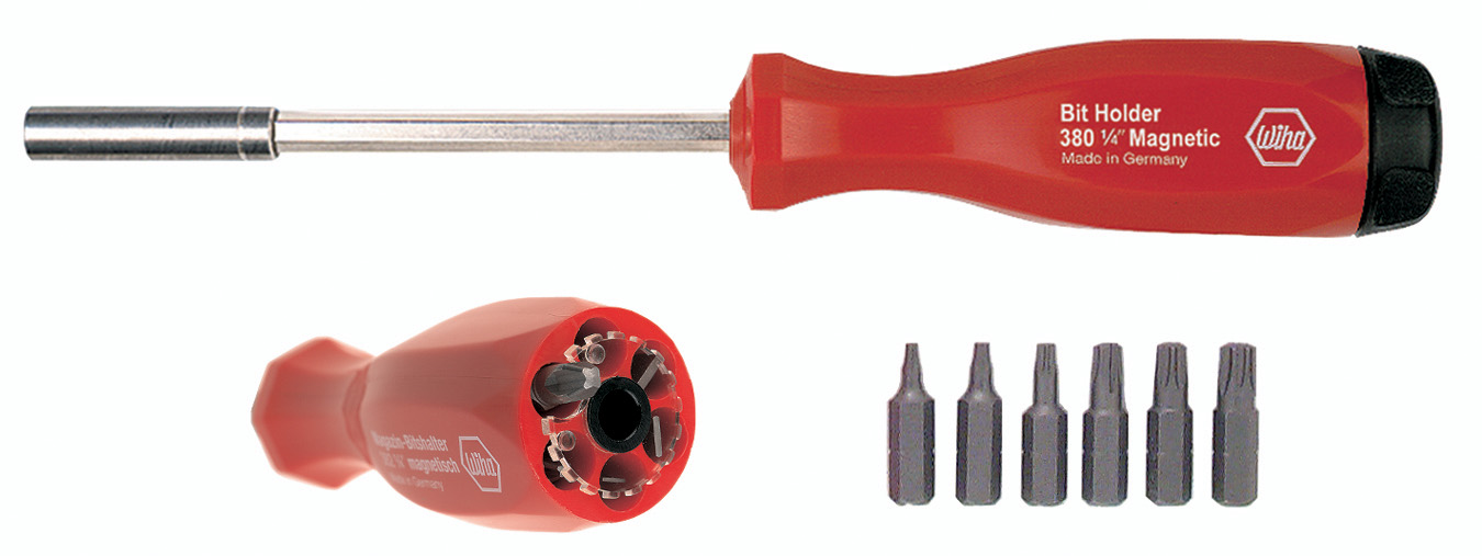 Wiha Tools USA-38003 Screwdrivers Application Tools, Multi Bit Screwdriver Set With Small Torx Bits