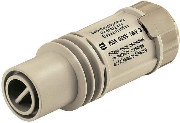 HARTING-09110013101 Einzeladersteckverbinder, Gehäuse Conn Housing F 1 POS Crimp ST Cable Mount