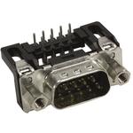 Conn D-Sub M 9 POS 1.37mm Solder RA Thru-Hole 9 Terminal 1 Port