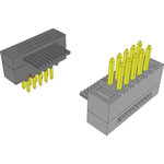 Cable Assembly 0.1m 30AWG 0.64mm 10 to 10 POS IDC Connector to 2(IDC Connector) (2)M-M Clamshell