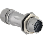 Eaton-UT0X7MS1492PW Steckverbinder, rund Conn Circular PIN 12 POS Crimp/Screw ST Jam Nut 12 Terminal 1 Port