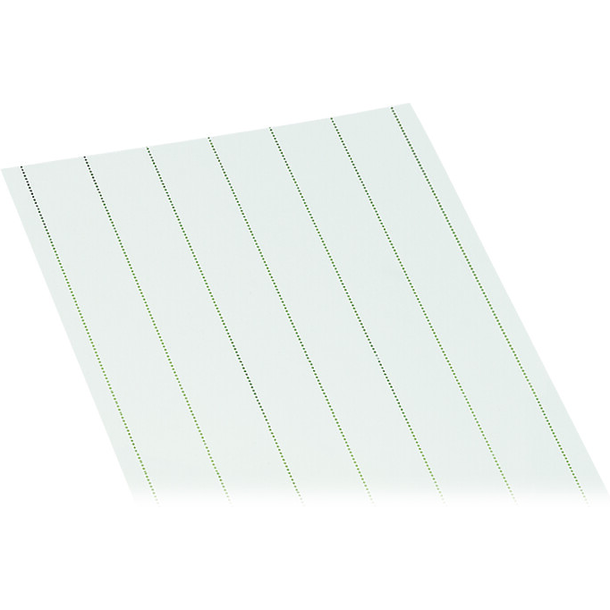 WAGO-709-183 Steckverbinderzubehör Connector Accessories Marking Strip Straight Polyester White Box