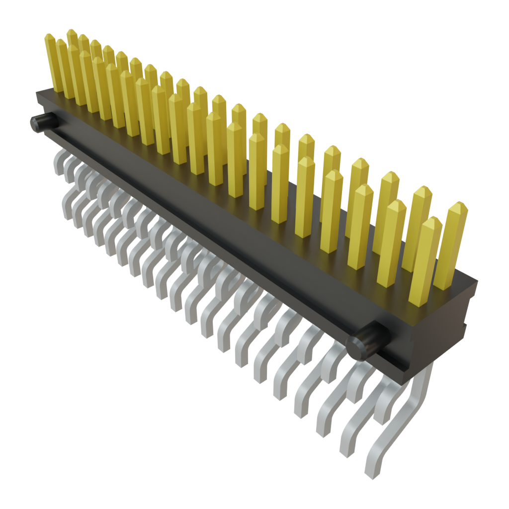 Samtec-FTSH-120-01-L-DH-A Steckverbinderleisten und Leiterplattenbuchsen Conn Unshrouded Header HDR 40 POS 1.27mm Solder RA Side Entry SMD TIGER CLAW™ Tube