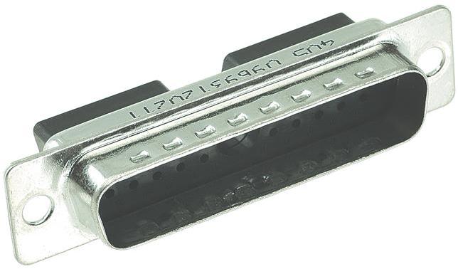 HARTING-09693120211 Steckverbinder, D-Sub Conn D-Sub M 20Signal/1Cavity POS Crimp ST Panel Mount 21 Terminal 1 Port