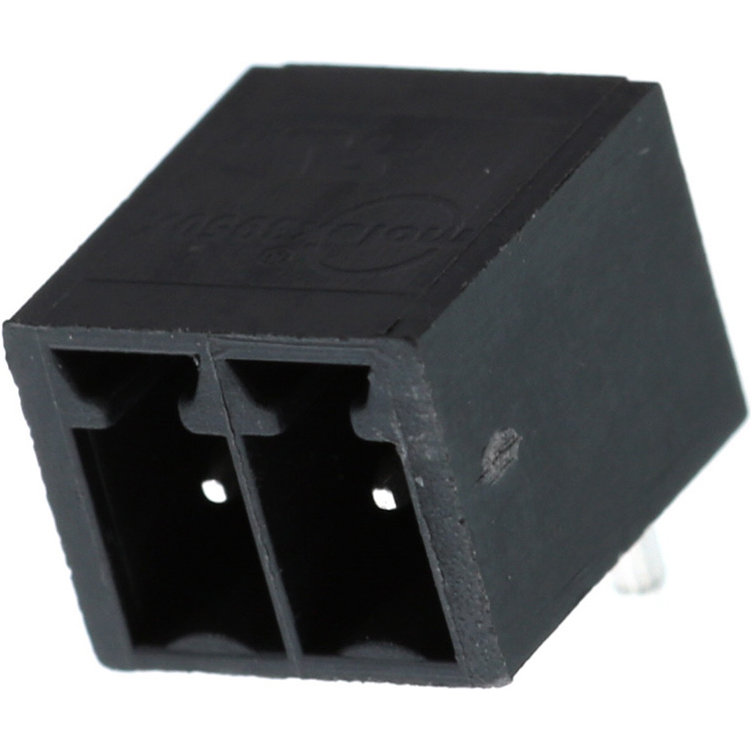 Molex-395021002 Cabezales del conector y receptáculos PCB Conn Shrouded Header (4 Sides) HDR 2 POS 3.5mm Solder RA Side Entry Thru-Hole Eurostyle