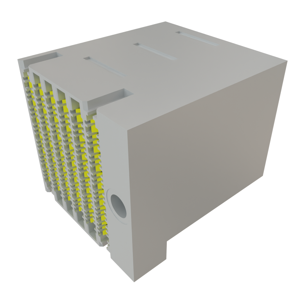 Samtec-EBTF-6-12-2.0-S-RA-1-R Blackplane del conector Conn Backplane HDR 144 POS 2mm Press Fit RA Thru-Hole Bulk