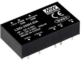 Mean Well Enterprises-LDD-700H-DA LED-Spannungsversorgung DC/DC LED Power Supply 32W Single 8-Pin