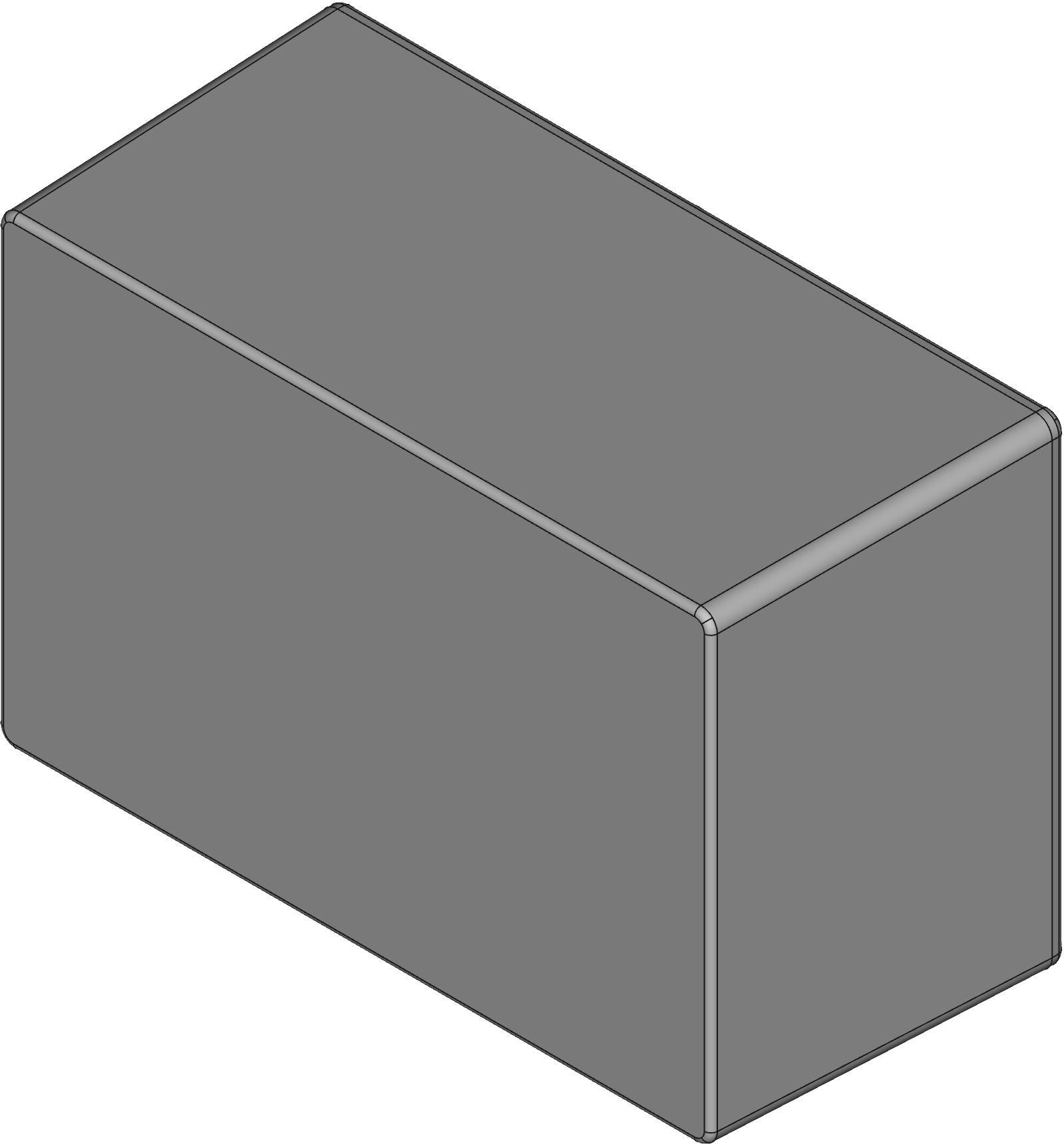 Hammond Manufacturing-1550HBK Scatole, contenitori e rack Black Die Cast Aluminum Wall Mount Watertight Enclosure