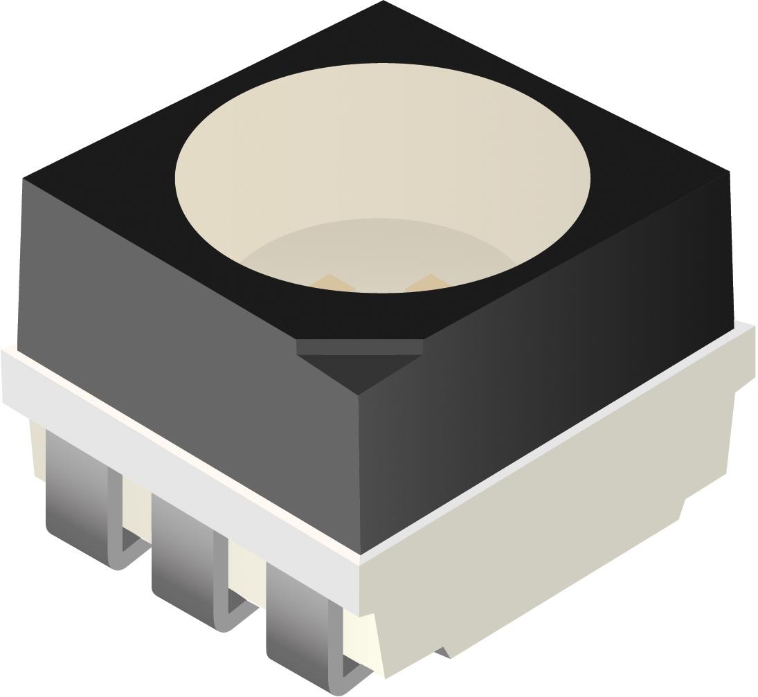 Dialight-5988F10313F LED LED Tri-Color Blue/Green/Red 2-Pin Chip 0603(1608Metric) T/R