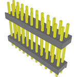 Conn Board Stacker HDR 22 POS 2.54mm Solder ST Top Entry Thru-Hole Bulk