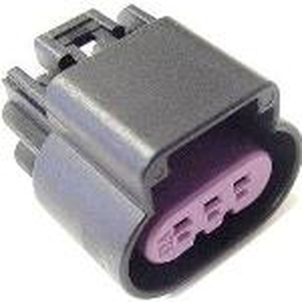 Delphi-15326808 Einzeladersteckverbinder, Gehäuse Conn Housing RCP 2 POS Crimp ST Cable Mount Black