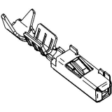 Delphi-13580637 连接器触点 Crimp Contact 22AWG F Gold