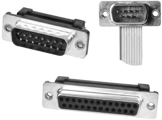 ADAM TECH-DB25-PF-M2 D-超小型连接器 Conn D-Sub PIN 25 POS 1.38mm IDT RA Cable Mount 25 Terminal 1 Port Tray