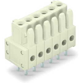 WAGO-734-476 Steckverbinderleisten und Leiterplattenbuchsen Female Header, 0.9 X 0.9 Mm Solder Pin, Straight