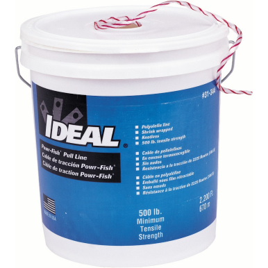 IDEAL INDUSTRIES, INC-31-344 Misc Products Powr-Fish Pull Line - 2,200 Feet Long