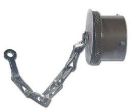 Deutsch Group-D38999/32Z9N Steckverbinderzubehör Connector Accessories Protective Cover Straight Aluminum Black Zinc Nickel