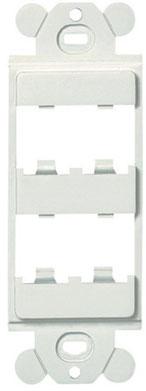 Panduit-CFG4BL Accessoires de raccordement Module Frame Four Position