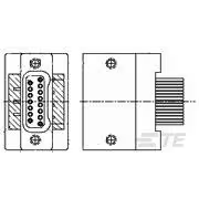 TE Connectivity-STM065M5CN D-超小型连接器 Conn D-Sub RCP 65 POS 1.27mm Solder ST Thru-Hole