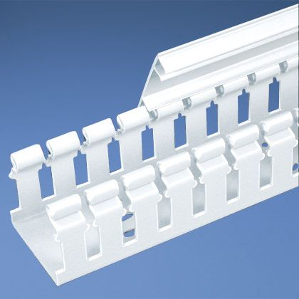 Panduit-H2X2WH6 配线槽 Wiring Ducts Slotted Rectangular Screw Polyvinyl Chloride White