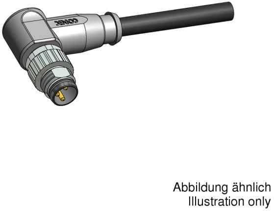 CONEC-42-10093 Assemblage de câble autre Sensor Actor Line Male connector M8x1 angled
