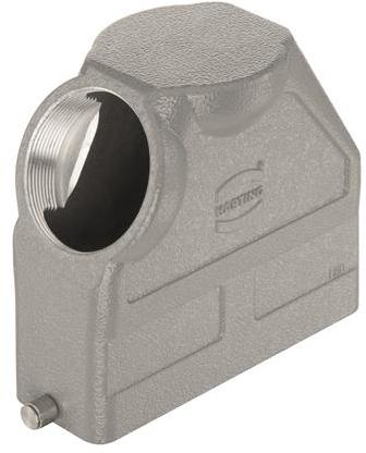 HARTING-19300240549 Schrumpfbalgenadapter Hood 90° 24 Shell Size Powder Aluminum Die Cast Han®