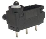 Honeywell-ZD20S20A01 Action d&rsquo;interrupteur à pression Switch Snap Action N.O./N.C. SPDT Pin Plunger 0.1A 12VDC 1.27N Thru-Hole PC Pins