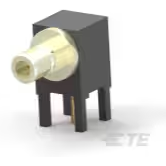 TE Connectivity-5414337-1 Connector RF Conn SMB 0Hz to 4GHz 50Ohm Solder RA Thru-Hole RCP Gold Over Nickel Carton