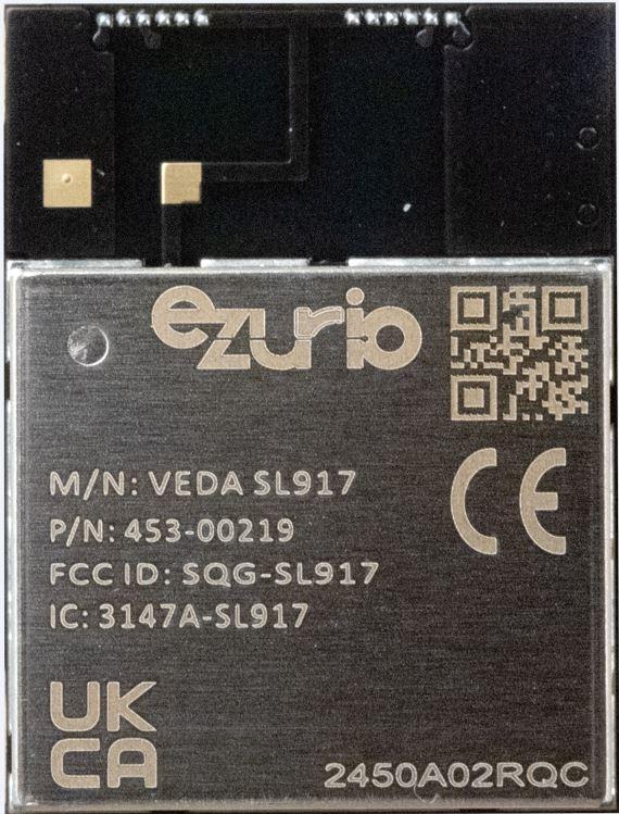 Ezurio-453-00219R Combo Wireless Module WLAN+BT Module 2412MHz to 2472MHz