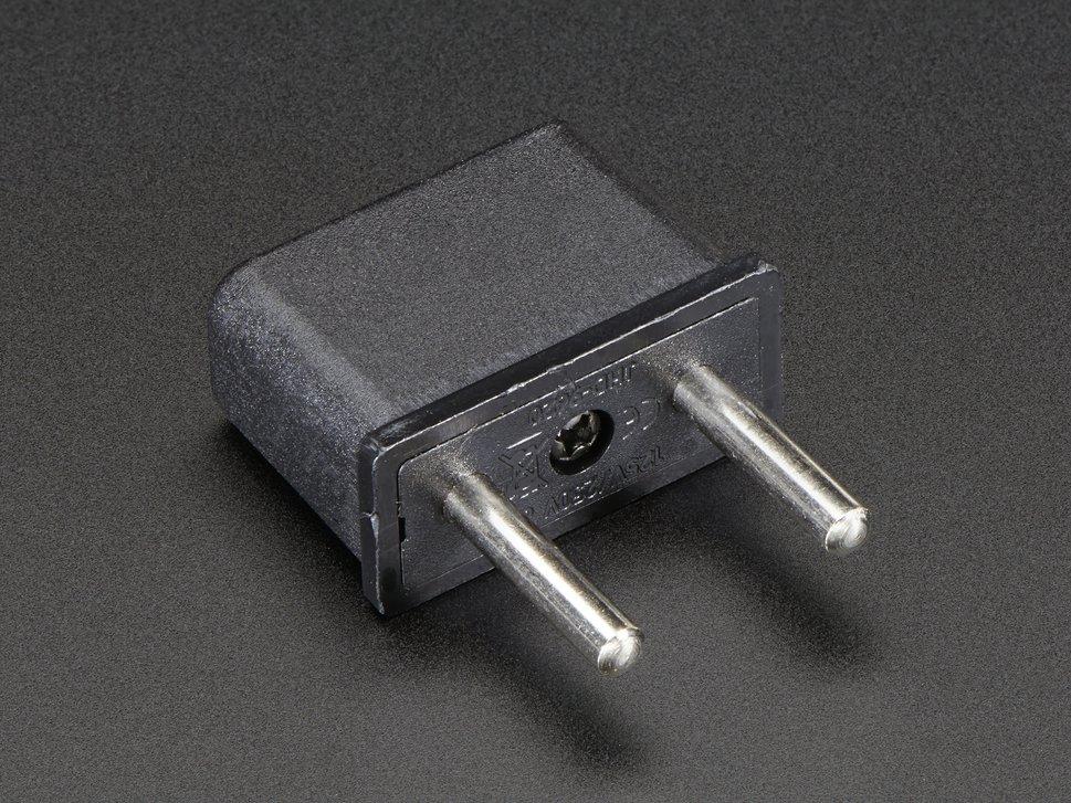 Adafruit Industries-990 Power Supply Accessories Plug Adapter For AC to DC Power Supplies