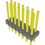 Conn Unshrouded Header HDR 14 POS 2.54mm Solder ST Top Entry Thru-Hole Bulk