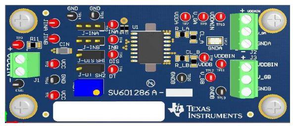 Texas Instruments-UCC21520EVM-286 Cartes et kits de développement de gestion de la puissance UCC21520 Gate and Power Driver Evaluation Board