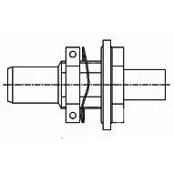 TE Connectivity-DK-621-0412-45S Connettore RF Conn Triaxial ST Cable Mount F
