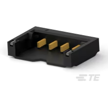 TE Connectivity-1909782-3 Connector Headers and PCB Receptacles Conn Shrouded Header (3 Sides) HDR 4 POS 1.2mm Solder RA Side Entry SMD Reel