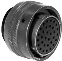 Amphenol-PT01E20-25SX-072 Steckverbinder, rund Connector Circular SKT Solder Straight Cable Mount