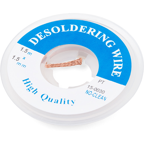 SparkFun Electronics-TOL-09327 Solders Solder Wick with size of 0.055 in